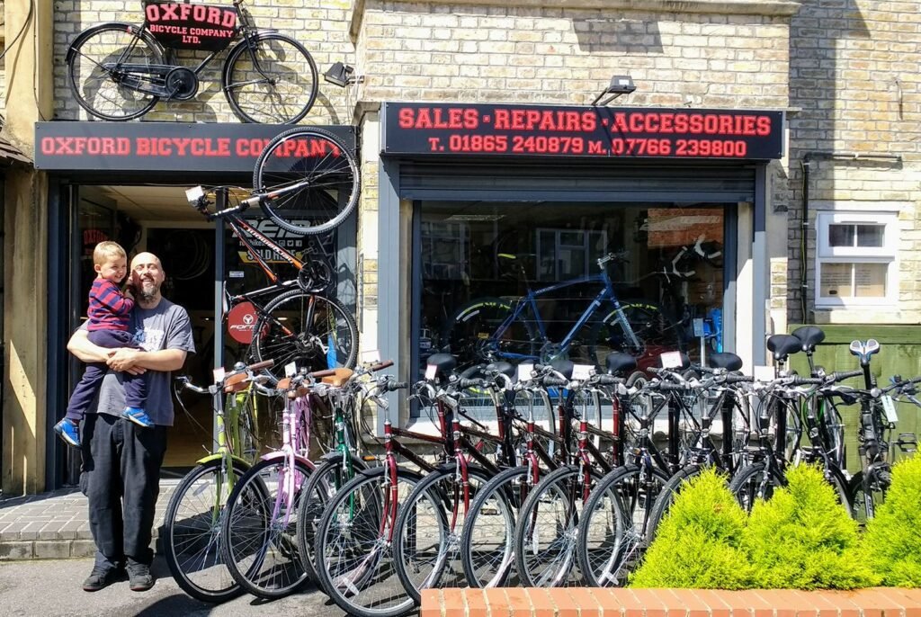 The Oxford Bicycle Company MapOxford